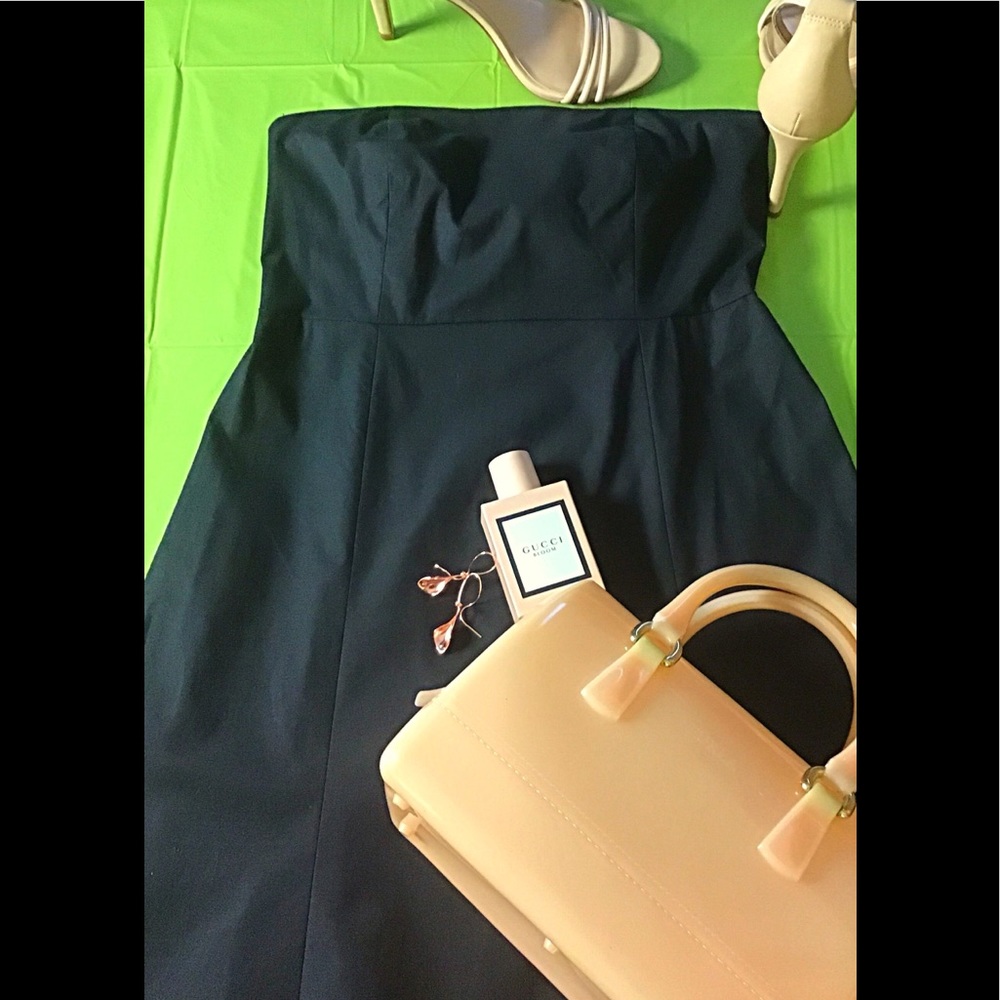 GAPStretch Bandeau Little Black Dress Size 4